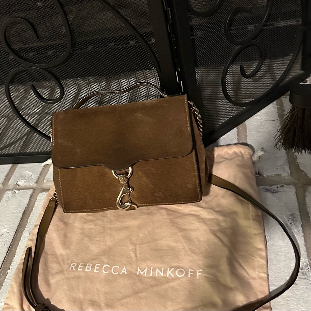 Rebecca Minkoff Military Brown Crossbody Bag - Picture 4 of 10
